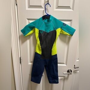 Girls Youth Roxy Wetsuit Diving Suit Size 2